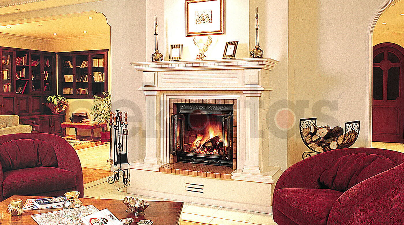 Model 616 Odunlu Şömine Modeli