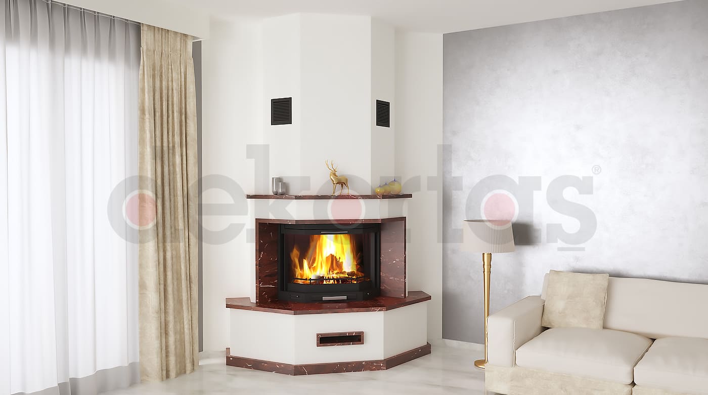 Model 905 Odunlu Şömine Modeli